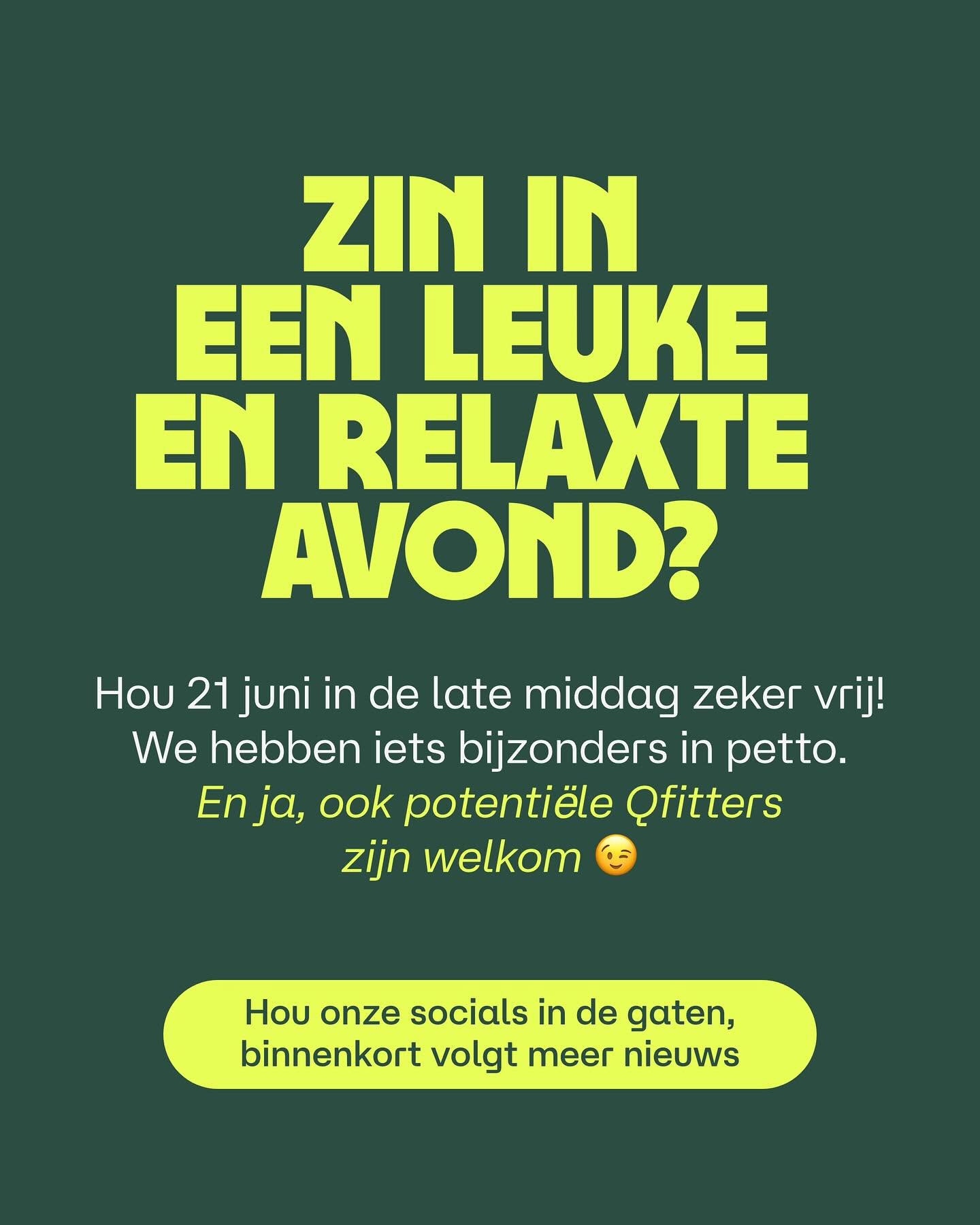 Qfit — beeld uit onze Facebookselectie