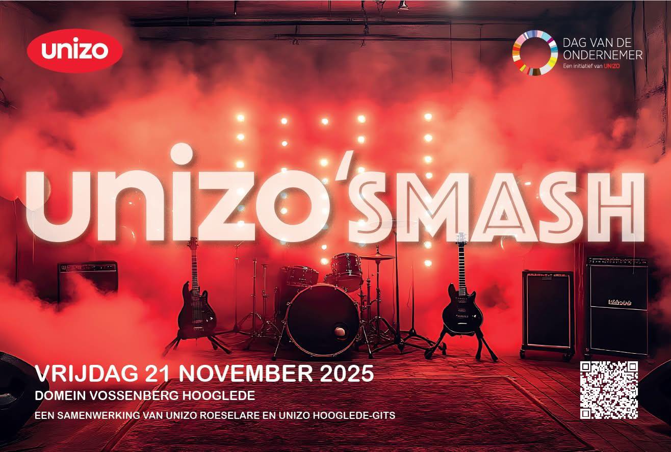 UNIZO SMASH — Dag van de Ondernemer — origineel eventbeeld